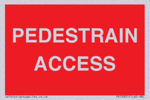 PEDESTRAIN ACCESS